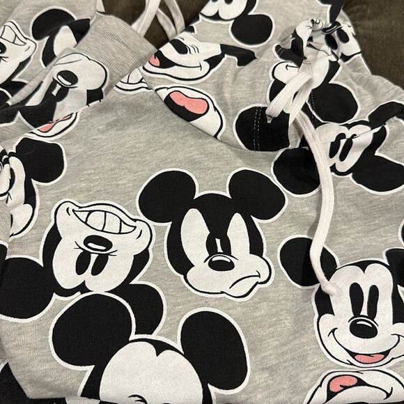 Disney multi face Mickey sweatshirt & sweatpants size XL & L - Picture 2 of 11